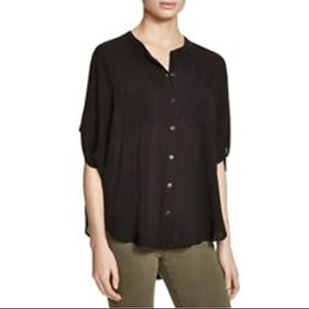 SPLENDID Dolman Button Down Shirt